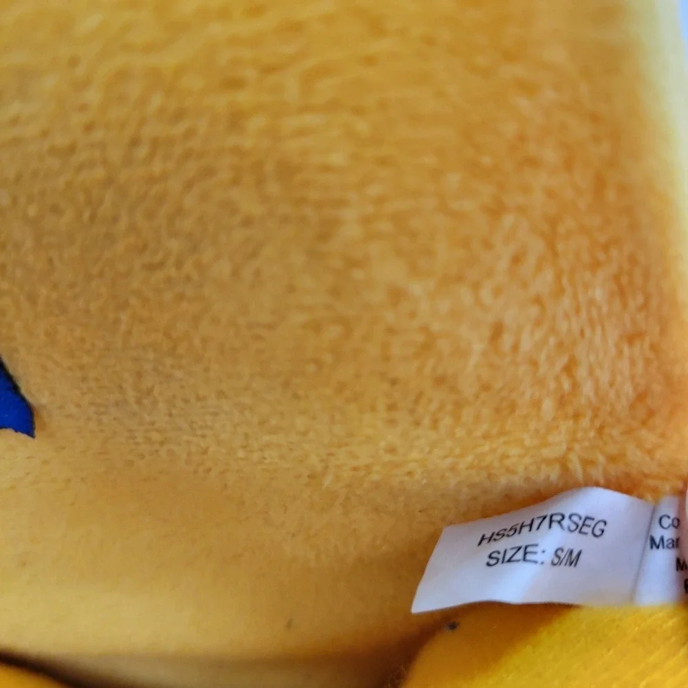 Sonic the Hedgehog Tails Head‎ plush slippers size S/M